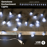 Vente en gros de lumières en pierres gemmes de quartz naturel
