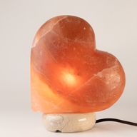 Lampe de sel artisanale - Cœur