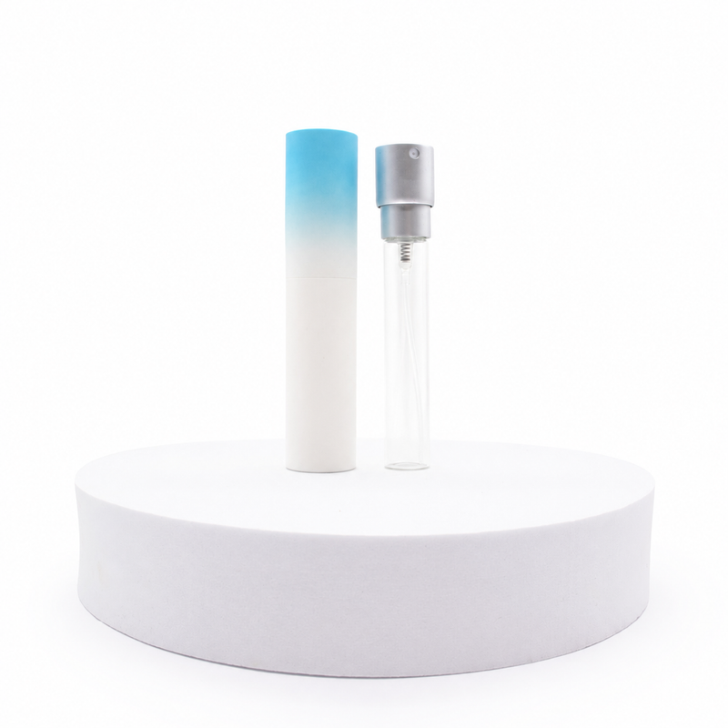 Flacon de parfum à vis - 10 ml - Dégradé bleu