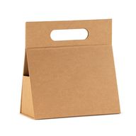 Boîte cadeau à monter soi-même - Boîte à main (20x10x20 cm) - kraft brun