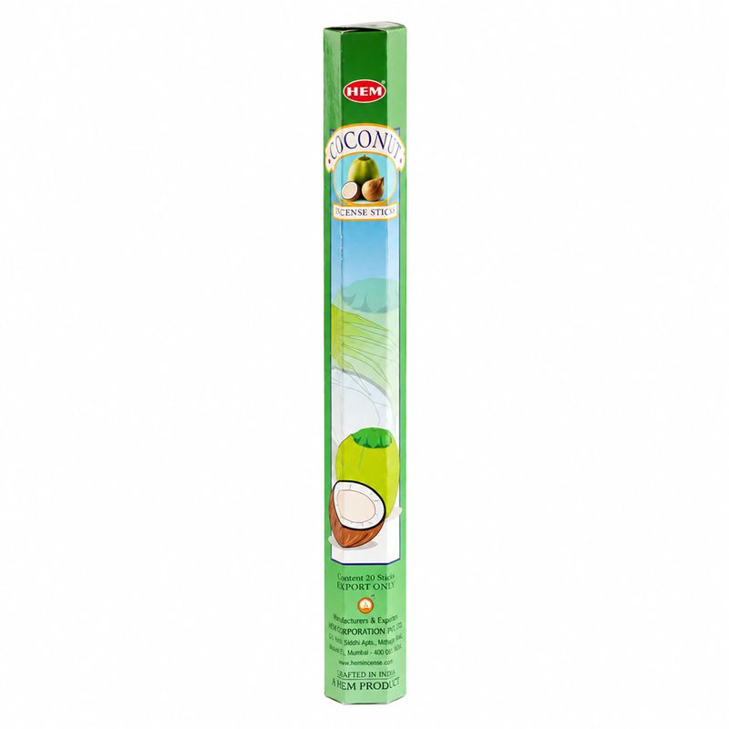 HEM Hexaganal Incence - Noix de coco
