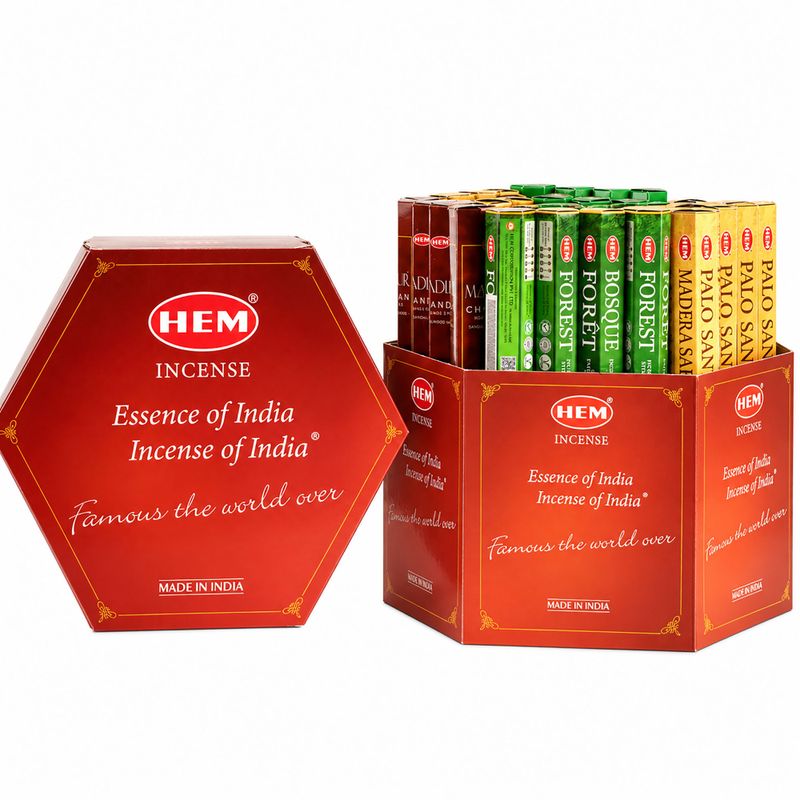 HEM Encens Hexagonal - Pack de démarrage - Collection Boisée