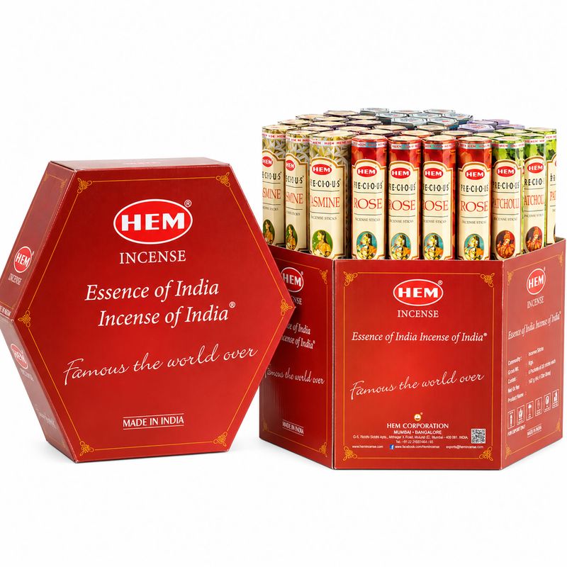 HEM Encens hexagonal - Pack de démarrage - Collection populaire