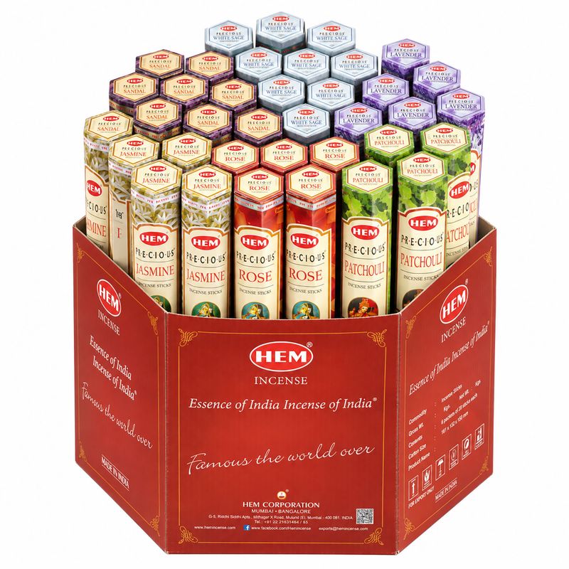 HEM Encens hexagonal - Pack de démarrage - Collection populaire