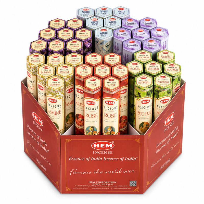 HEM Encens hexagonal - Pack de démarrage - Collection populaire