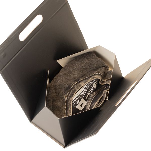 Boîte cadeau en kit - Boîte faite à la main (20 × 10 × 20 cm) - Noir