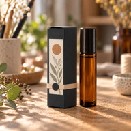 Boîte pour flacon Roll-On de 10 ml - Noir