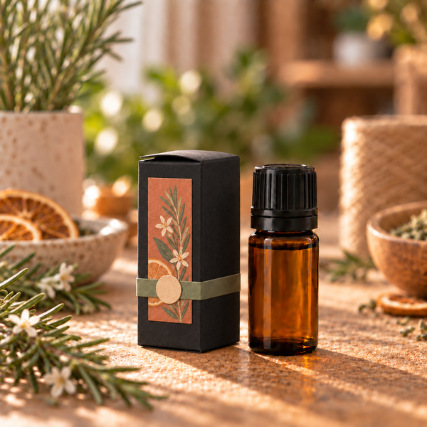 Boîtes Kraft Flacon 10ml - Noir