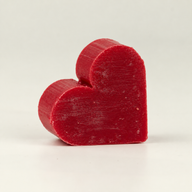 Heart Savons pour invités - Framboise