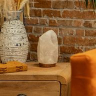 Lampe en sel Himalayan Crystal Rock - et socle environ 2-3 kg