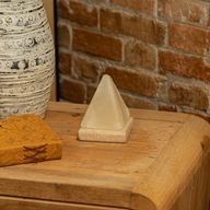 Lampe de sel USB en forme de pyramide blanche de haute qualité - 9 cm (multi)