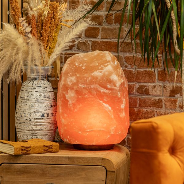 Lampe Géante en cristal de Sel de l’Himalaya - 24 à 25 kgs