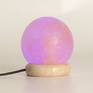 Lampe de sel USB en boule de qualité - 8 cm (multi)