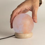 Lampe de sel USB en boule de qualité - 8 cm (multi)