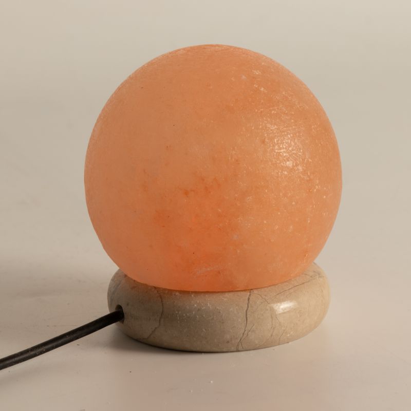 Lampe de sel USB en boule de qualité - 8 cm (multi)