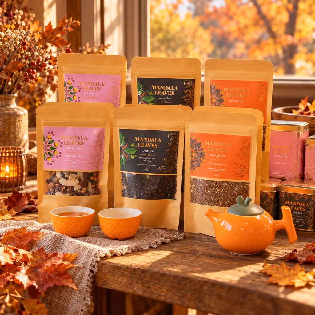 Thés artisanaux pour l'automne