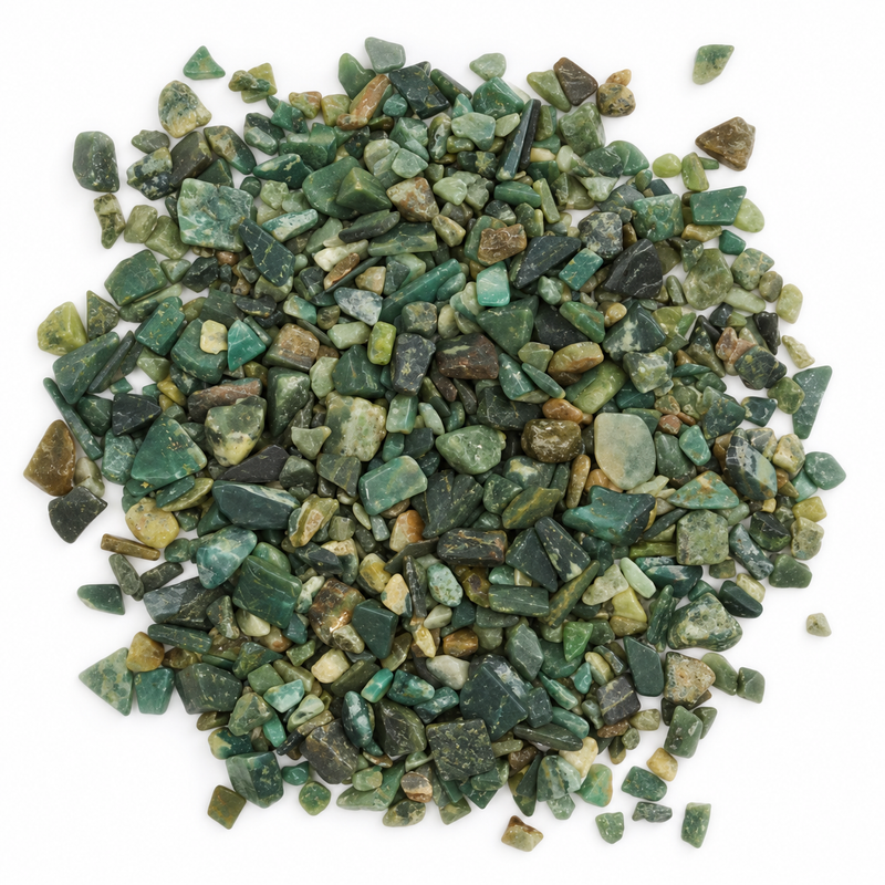 Pépites de pierre précieuse aventurine verte en vrac - 1 KG