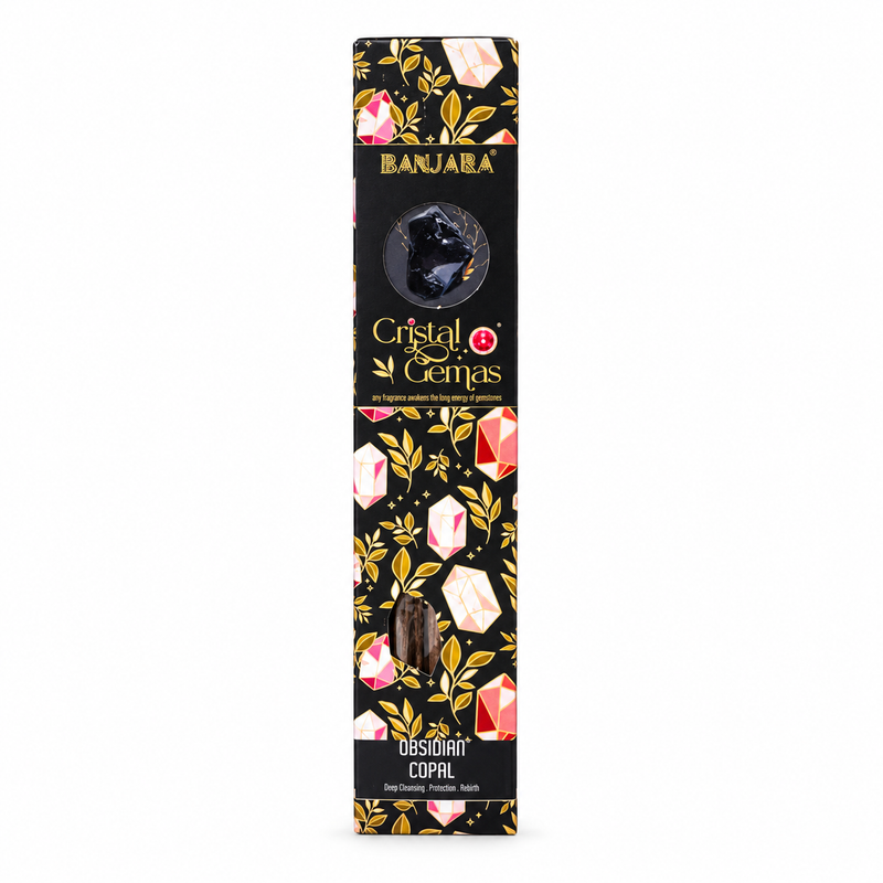 Banjara Cristal Gemas - Obsidienne Copal