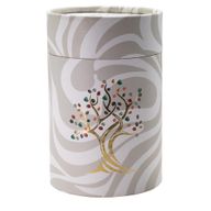 Dôme de jardin en pierres naturelles - Cristal de roche et lumières LED - 200 éclats de pierre