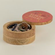 Boîte ronde émaillée - Petite Secrets