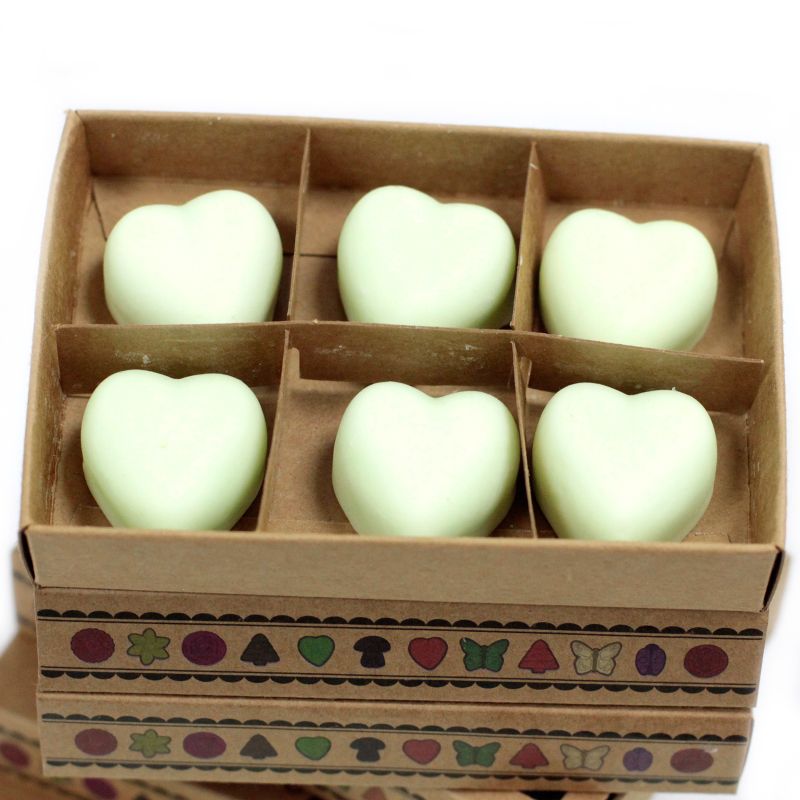 Pack de démarrage de fondants de cire de soja naturelle avec présentoir à 4 niveaux