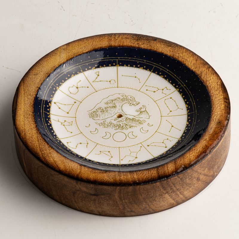 Mini coupelle porte-encens Signe Astrologique - Verseau