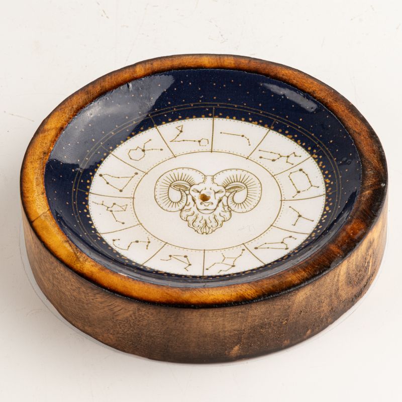 Mini coupelle et porte-encens Signe Astrologique - Bélier