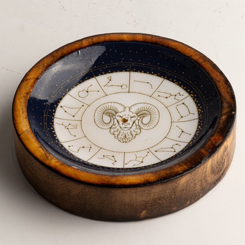 Mini coupelle et porte-encens Signe Astrologique - Bélier