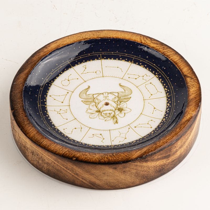 Mini coupelle et porte-encens Signe Astrologique - Taureau