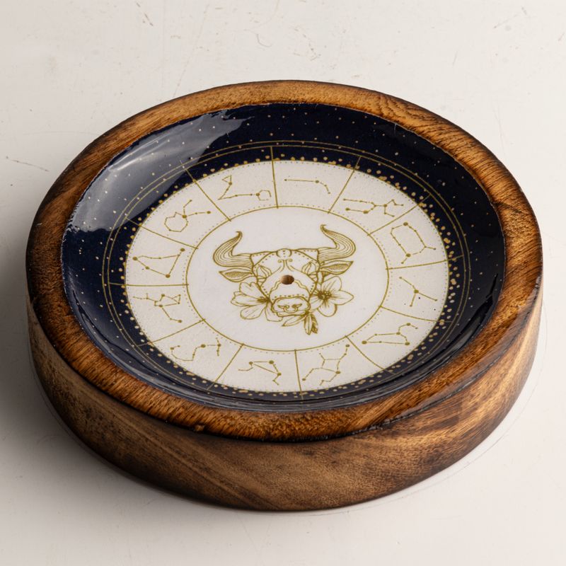 Mini coupelle et porte-encens Signe Astrologique - Taureau