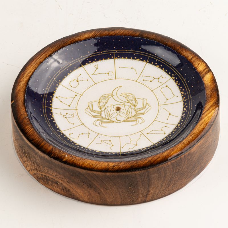Mini coupelle porte-encens Signe Astrologique - Cancer