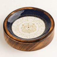 Mini coupelle porte-encens Signe Astrologique - Lion