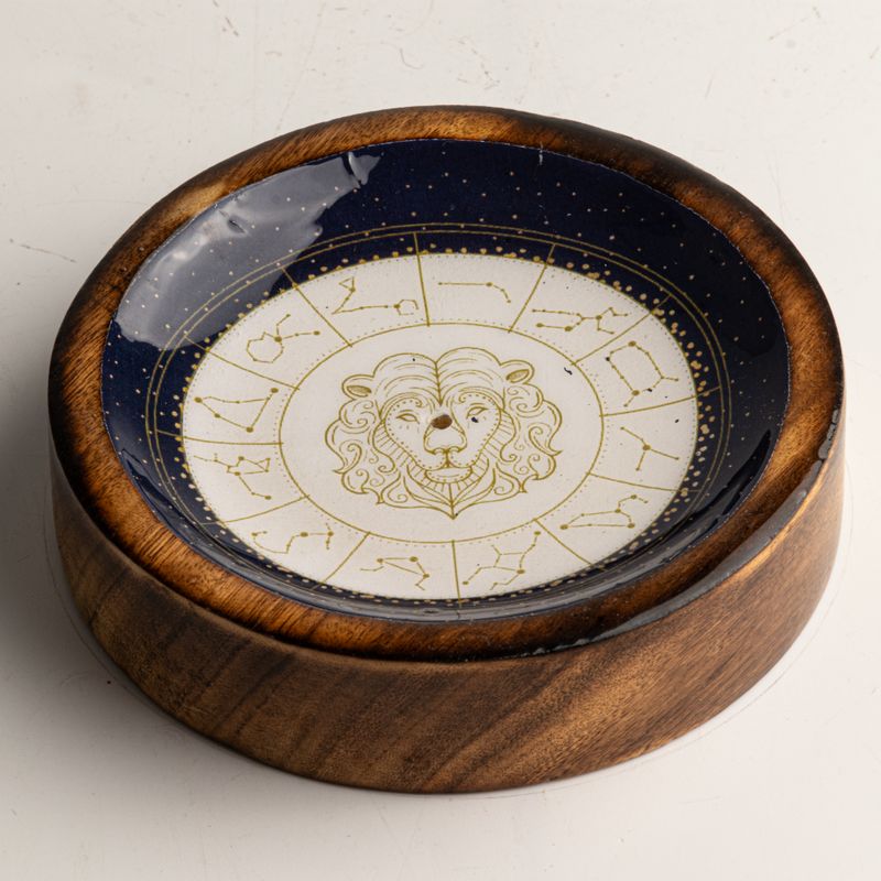 Mini coupelle porte-encens Signe Astrologique - Lion