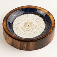 Mini coupelle et porte-encens Signe Astrologique - Vierge