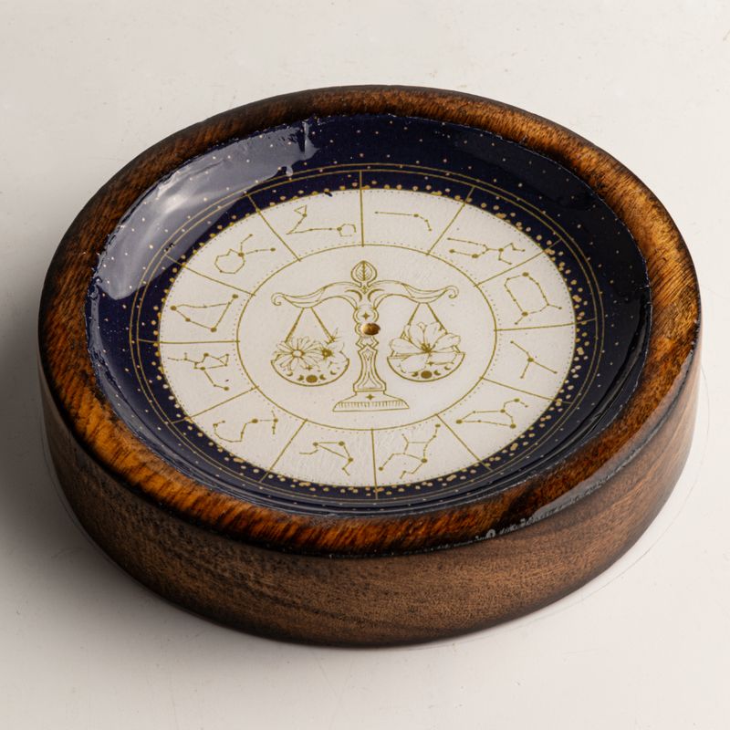 Mini coupelle porte-encens Signe Astrologique - Balance