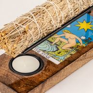 Grand brûleur à bâton de sauge émaillé – L'Étoile