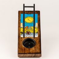 Grand brûleur pour bâton de sauge émaillé – La Lune