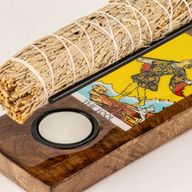 Grand brûleur de sauge en émail – Le Mat