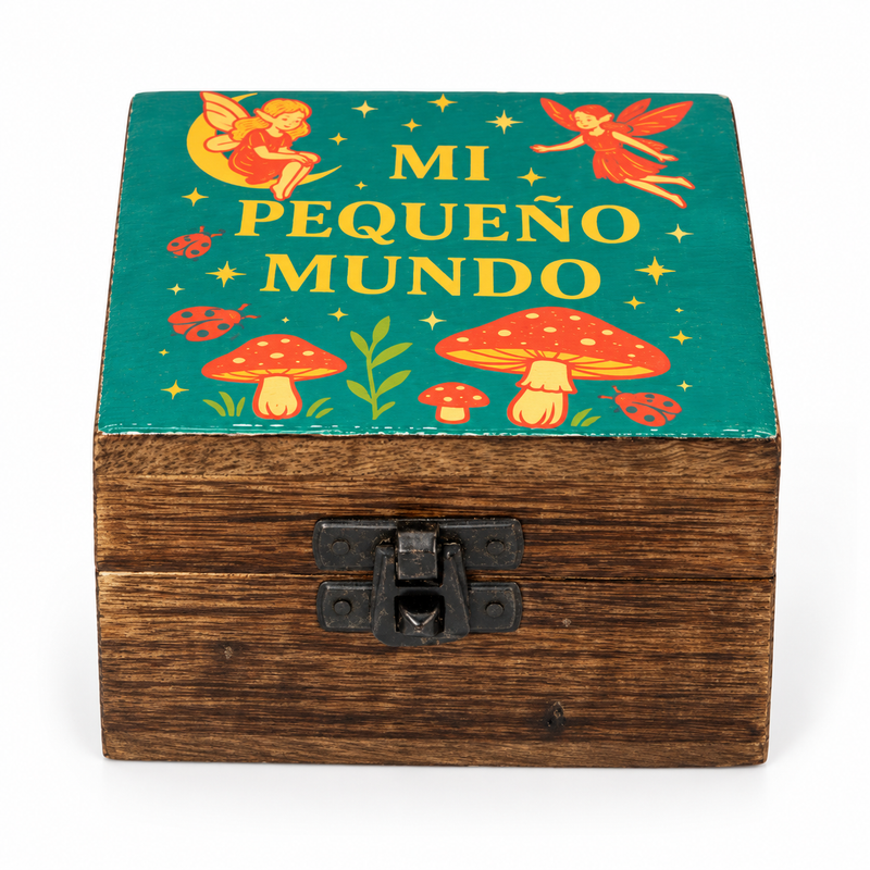 Petite boîte émaillée – Mi Pequeno Mundo