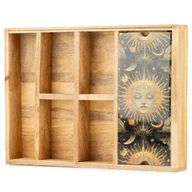 Plateau de Tarot Déesse du Soleil avec support de cartes