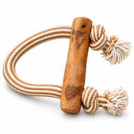 Jouets PAW – Bâton à mâcher en bois de caféier – Boucle & Corde