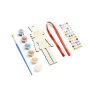 Décoration de sapin de Noël Casse-Noisette à peindre soi-même – Kit créatif DIY