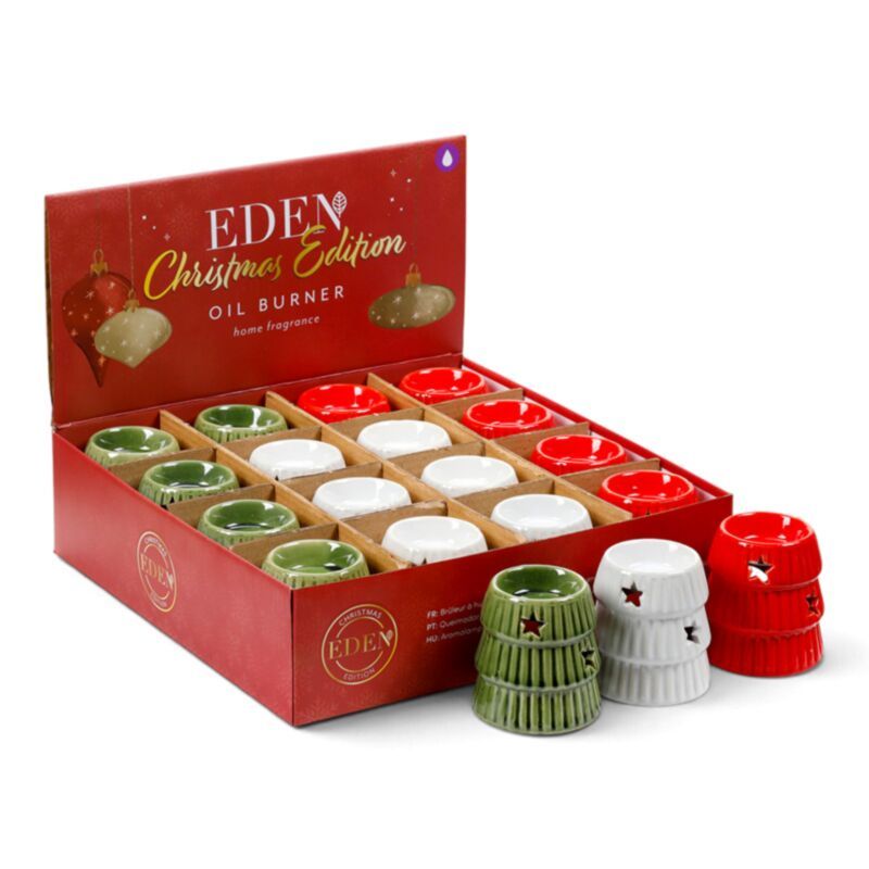 Brûle-parfum de Noël – Petit Sapin Abstrait Eden