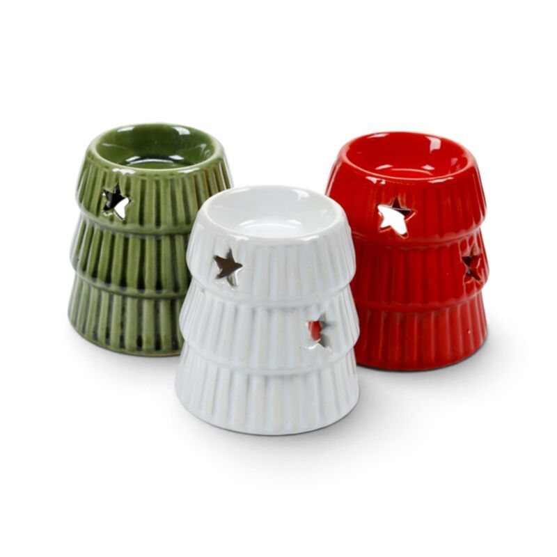 Brûle-parfum de Noël – Petit Sapin Abstrait Eden
