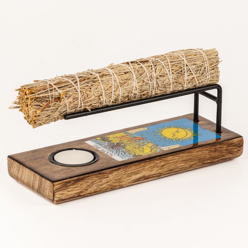 Pack de démarrage : Brûle-encens émaillé pour bâtons de sauge (4 designs × 6)