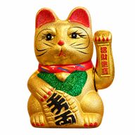 Grand Chat Porte-Bonheur Maneki-neko