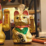 Grand Chat Porte-Bonheur Maneki-neko