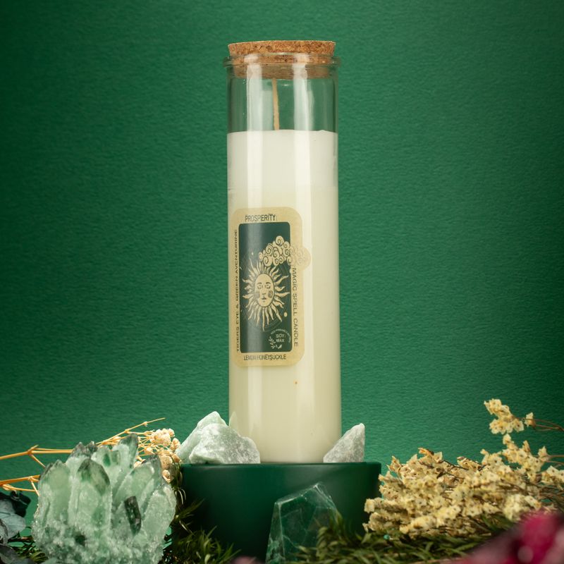 Bougie de Rituel Magique – Prospérité