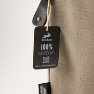 Pochette de voyage pour ordinateur portable en toile – Olive