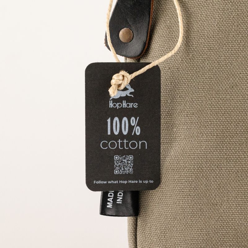 Pochette pour tablette en toile – Olive